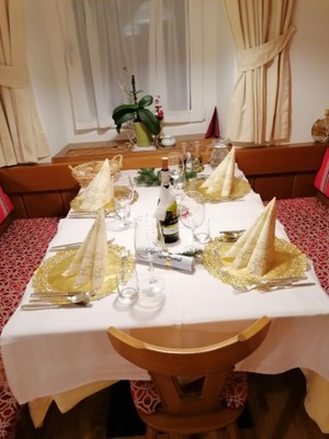 Il ristorante Riscone Lahnerhof