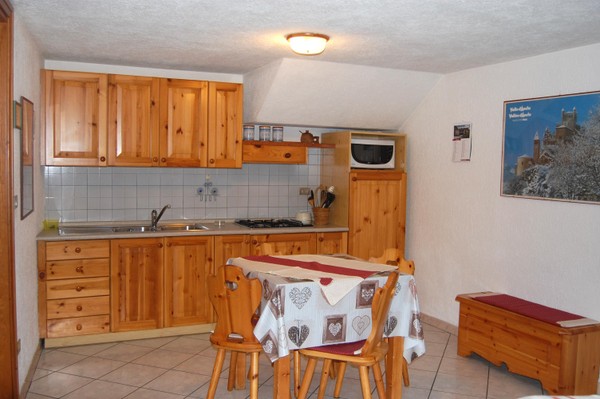 Photo of the kitchen Case Gran Paradiso Rhemes Saint Georges