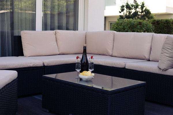 Foto der Terrasse