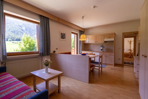 La zona giorno Residence Sporting