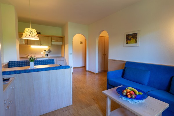 La zona giorno Residence Sporting
