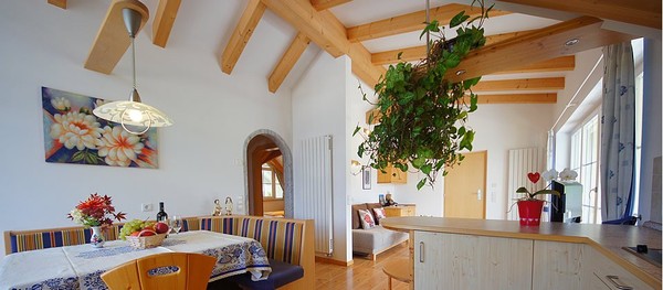 Der Wohnraum Ferienwohnungen Villa Madeleine