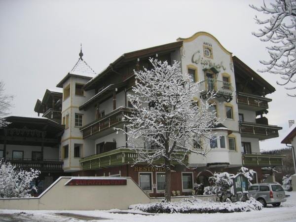 Foto invernale di presentazione Hotel Gissbach