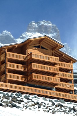Foto Außenansicht La Cresta Chalet