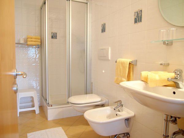 Foto del bagno Appartamenti Tamanhof