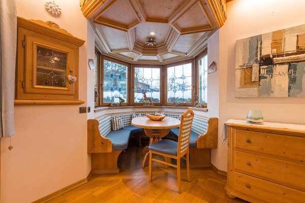 Der Wohnraum Ferienhaus Chalet Villa Lercher