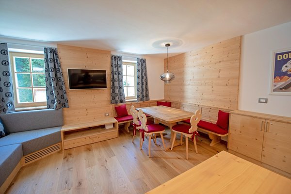 Der Wohnraum Ferienwohnung Alpen Domus