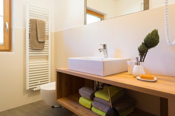 Photo of the bathroom Farmhouse apartments Schmidsagererhof