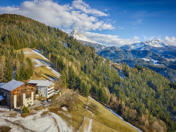 La posizione B&B + Appartamenti in agriturismo Grotthof Ega (Obereggen - Nova Ponente)