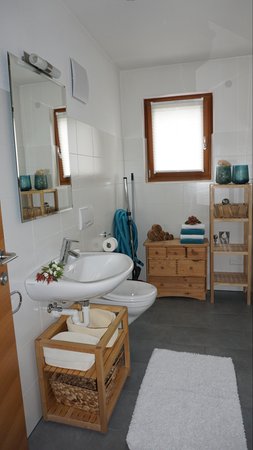 Foto del bagno Appartamento Lampenhof