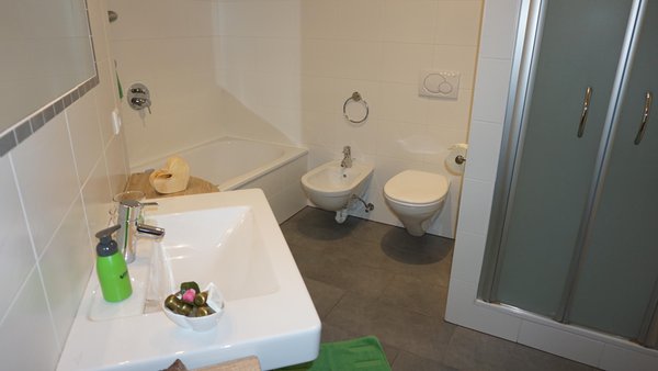 Foto del bagno Appartamento Lampenhof