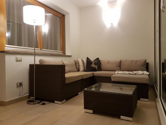 La zona giorno Appartamenti Christina