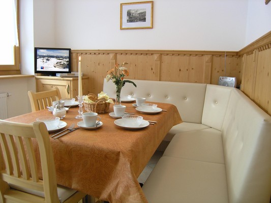 La zona giorno Appartamenti Christina