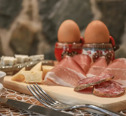 The breakfast Farmhouse B&B Agritur Agriroom