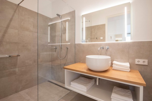 Foto del bagno Appartamenti in agriturismo La Vinea