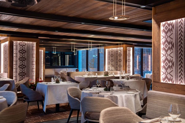 Il ristorante Courmayeur (Monte Bianco) Le Massif