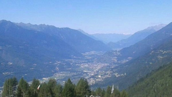 Panoramic view Teglio (Tirano - Media Valle)