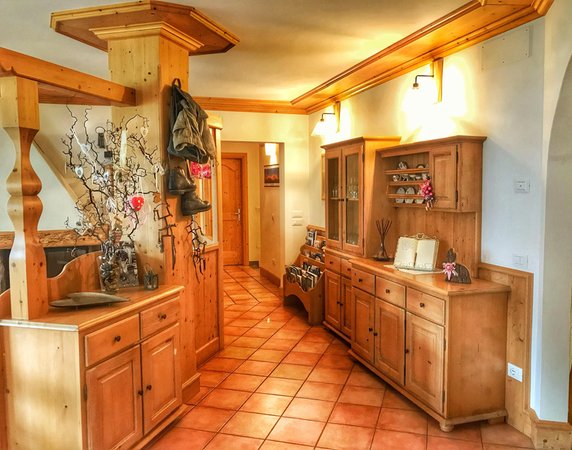 Die Gemeinschaftsräume Bed & Breakfast Eco-Baita Natura Spensierata