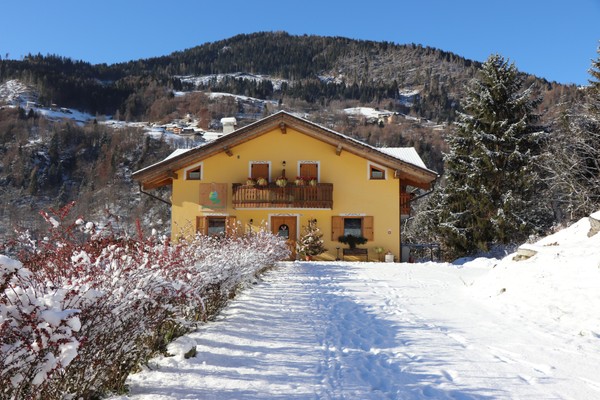 Foto Außenansicht Bed & Breakfast Eco-Baita Natura Spensierata