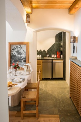 Der Wohnraum Saint Hubertus Resort