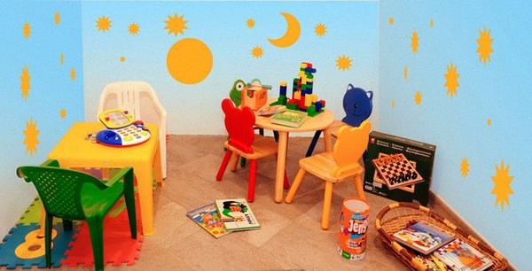 The children's play room Farmhouse Hotel Soleseid