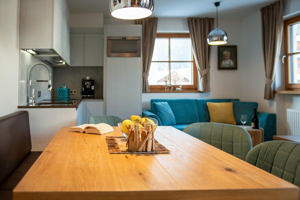 Der Wohnraum Ferienwohnungen Mountainlodge Luxalpine