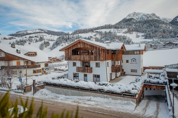 Foto invernale di presentazione Appartamenti Mountainlodge Luxalpine