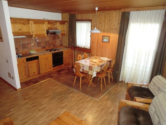 The living area Apartments Dolomites & Dolasilla
