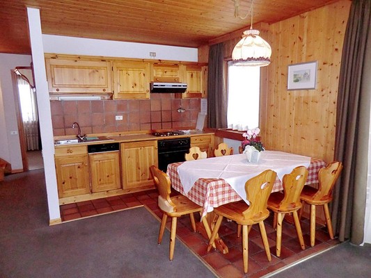 The living area Apartments Dolomites & Dolasilla