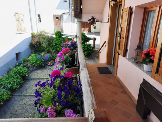 Foto vom Balkon Casa Bernardi