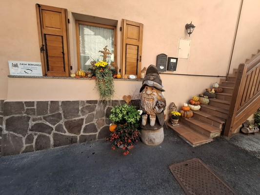 The entrance