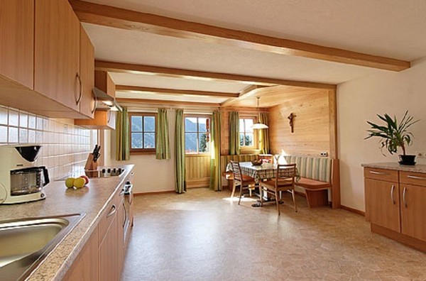 Der Wohnraum Ferienwohnungen auf dem Bauernhof Bachmairhof