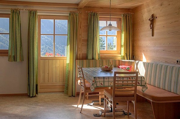 Der Wohnraum Ferienwohnungen auf dem Bauernhof Bachmairhof