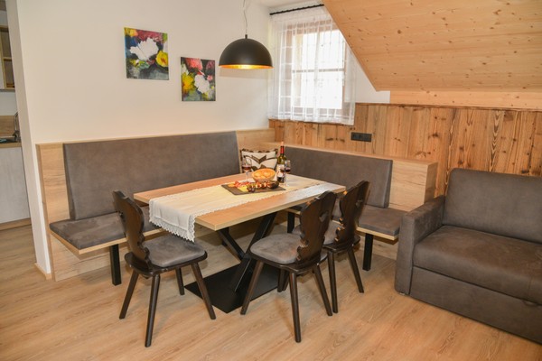 The living area Farmhouse apartments Walcherhof