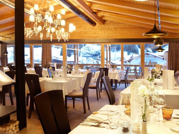 Das Restaurant Wolkenstein Arthotel Anterleghes