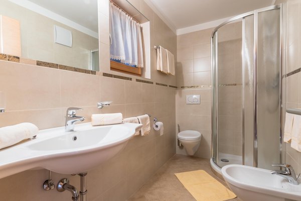 Photo of the bathroom Apartments Ciasa Dolomites
