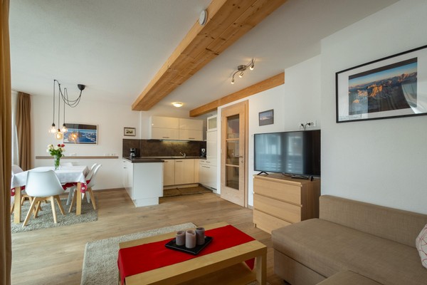 La zona giorno Appartamenti Irene