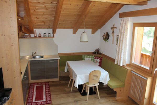 The living area Farmhouse apartments Lüch da Miriò