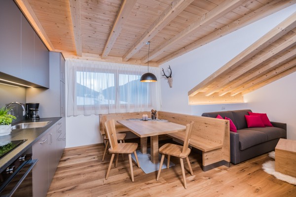 The living area Farmhouse apartments Toninghof