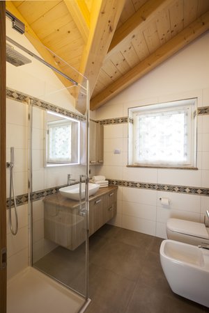 Foto del bagno Fiemme Home Mountain Apartment