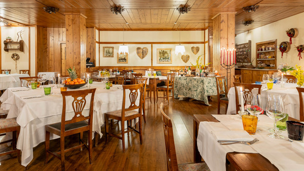 The restaurant Cortina d'Ampezzo Cristallino d'Ampezzo