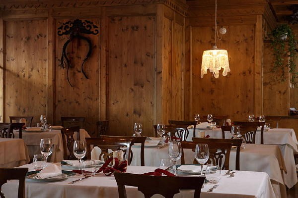 The restaurant Cortina d'Ampezzo Cristallino d'Ampezzo