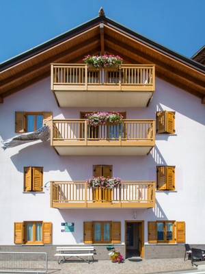 Foto Außenansicht Bed & Breakfast Il Nido Molveno