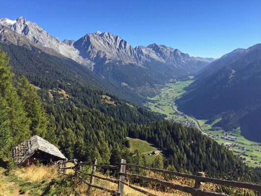 Panoramic view Anterselva / Antholz