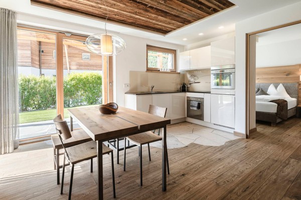 La zona giorno Apartments Chalet Anna