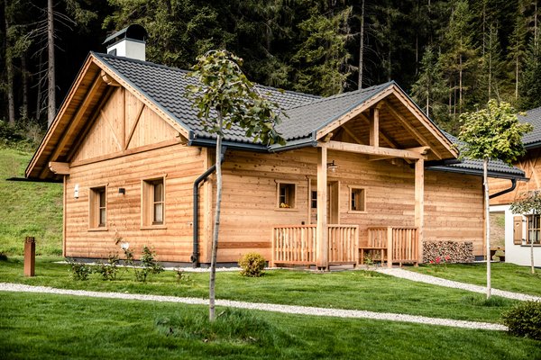 Foto esterno in estate Chalet Pradel Dolomites