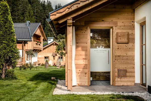 Foto esterno in estate Chalet Pradel Dolomites