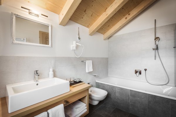 Foto del bagno Chalet Pradel Dolomites