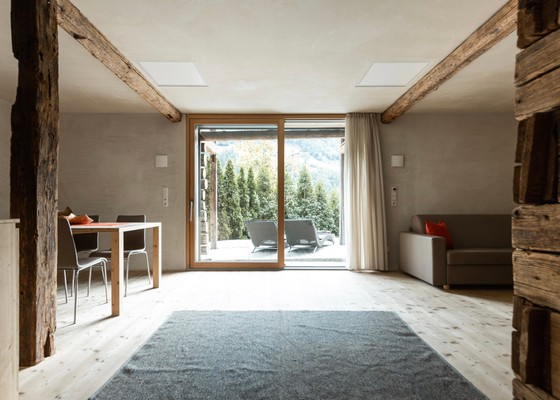 The living area Chalet Im Stadl