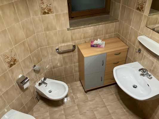 Foto vom Bad Ferienwohnung Ciasa la pesc